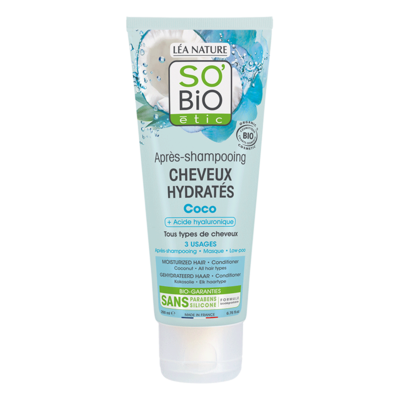 SO'BiO étic Hydrated Hair Coco Conditioner 200ml