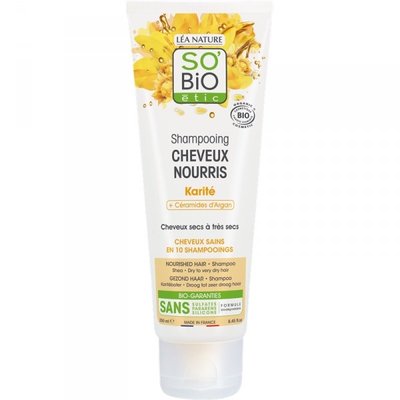 SO'BiO étic Nourished Hair Shea Butter Shampoo 250ml