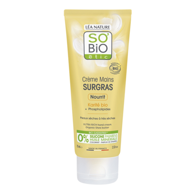 SO'BiO étic Ultra Rich Hand Cream Shea Butter 75ml