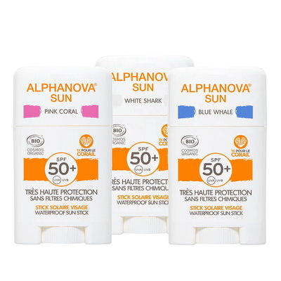 Alphanova SUN Hypoallergene Zonnebrand Stick SPF50+ 12g