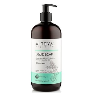 Alteya Organics Liquid Soap Citrus & Mint 250ml of 500ml