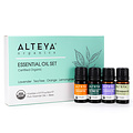 Alteya Organics Essential Oil Set Pure Gratitude 4x5ml