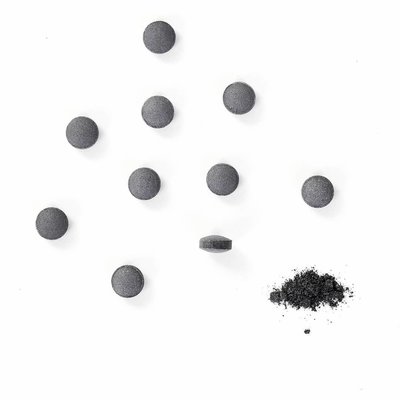 Happy Tabs Toothpaste Tablets Mint Charcoal Fluoride Free 80st.