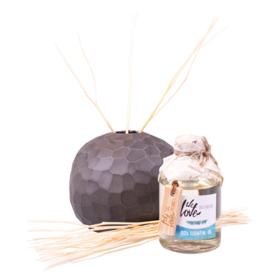 We Love The Planet Diffuser Vaasje Keramiek 'Stone'