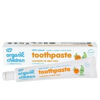 Green People Organic Children Mandarin & Aloe Vera Toothpaste 50ml