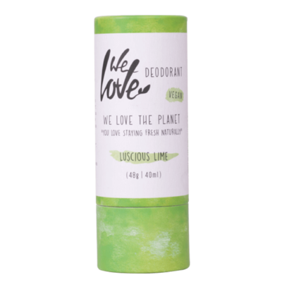 We Love The Planet Deodorant Stick Luscious Lime 48g of 65g