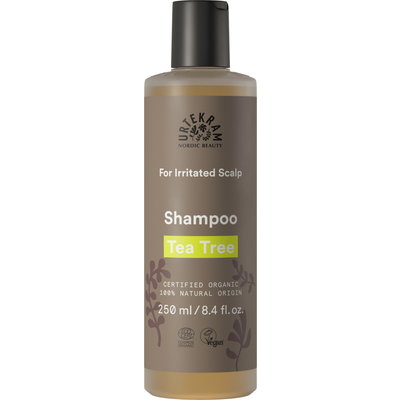 Urtekram Tea Tree Shampoo Irritated Scalp 250ml of 500ml