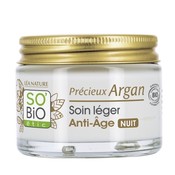 SO'BiO étic Précieux Argan Anti-Aging Light Night Cream 50ml