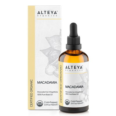 Alteya Organics Biologische Macadamia Olie 100ml of 50ml