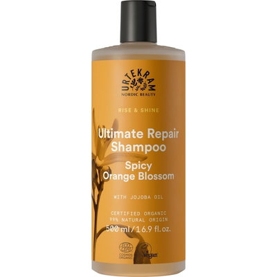 Urtekram Rise & Shine Ultimate Repair Shampoo Spicy Orange Blossom 250ml of 500ml