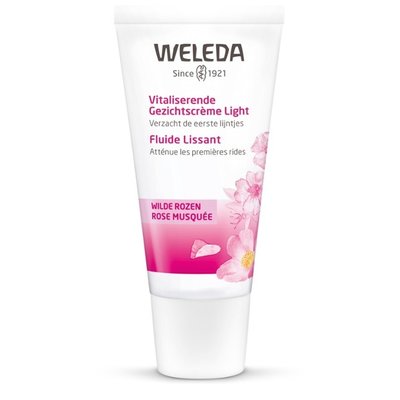 Weleda Wilde Rozen Vitaliserende Gezichtscrème Light 30ml