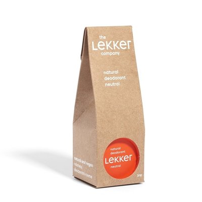 The Lekker Company Natural Deodorant Neutral 30ml