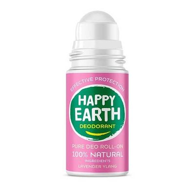 Happy Earth Pure Deo Roll-On Lavender Ylang 75ml