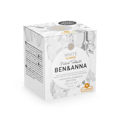 BEN&ANNA Toothpaste White with Fluoride 100ml