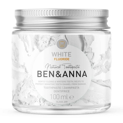 BEN&ANNA Toothpaste White with Fluoride 100ml