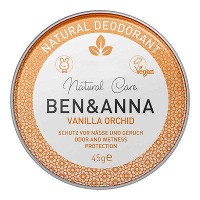 BEN&ANNA Natural Deodorant  Vanilla Orchid 45g
