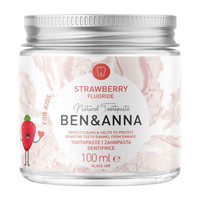 BEN&ANNA Kids Toothpaste Strawberry with Fluoride 100ml