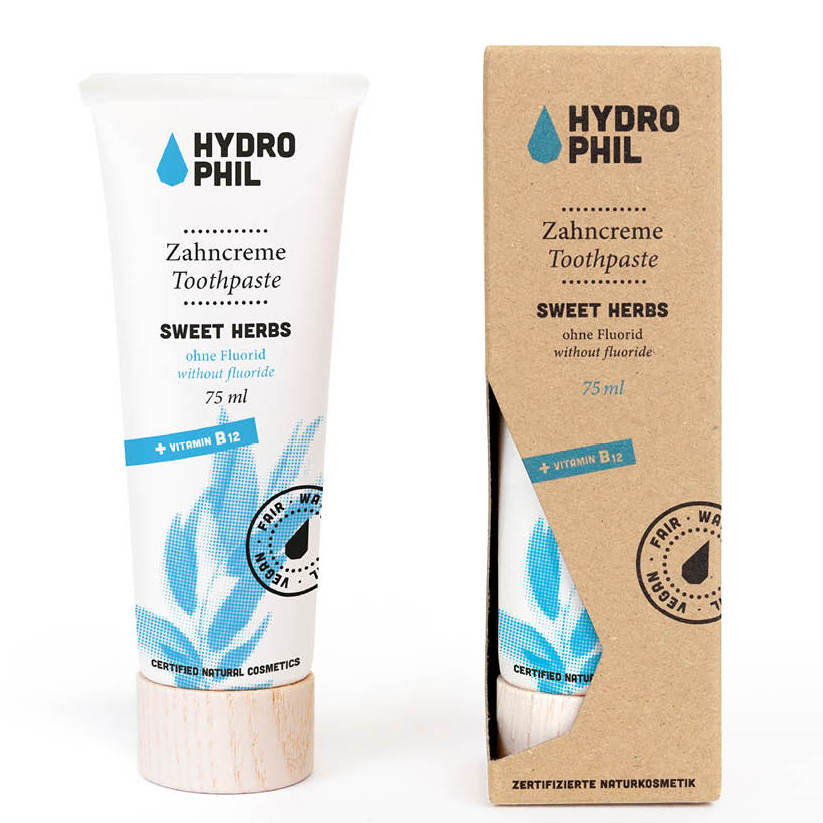 band salon schermutseling Hydrophil Tandpasta Sweet Herbs zonder Fluoride - Natuurlijk Zuiver