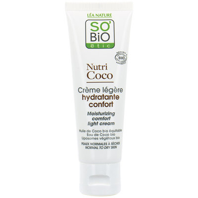 SO'BiO étic Nutri Coco Moisturizing Comfort Light Cream 50ml