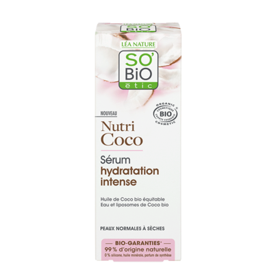 SO'BiO étic Nutri Coco Deep Moisturizing Serum 30ml