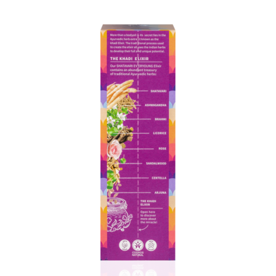 Khadi Ayurvedic Elixir Body Oil Shatavari Everyoung 100ml