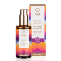 Khadi Ayurvedic Elixir Body Oil Shatavari Everyoung 100ml