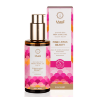 Khadi Ayurvedic Elixir Body Oil Pink Lotus Beauty 100ml