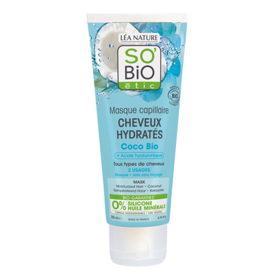 SO'BiO étic Hydrated Hair Coco Hair Mask 200ml