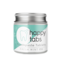 Happy Tabs Toothpaste Tablets Fresh Mint Fluoride Free 80st.