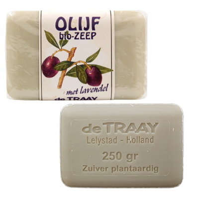 De Traay Biologische Zeep Olijf met Lavendel 250g