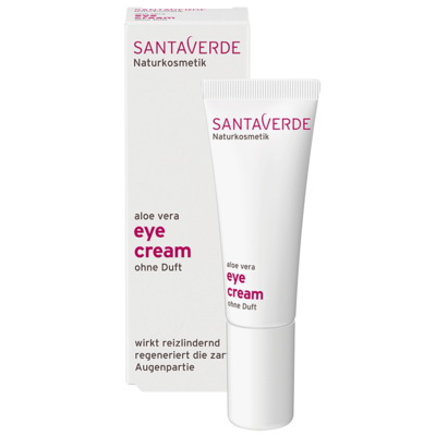 Santaverde Aloe Vera Eye Cream zonder parfum 10ml