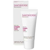 Santaverde Aloe Vera Cream Rich zonder parfum 30ml