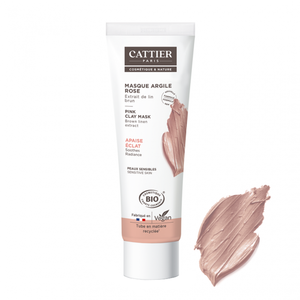 Cattier Roze Klei Masker Gevoelige Huid 100ml