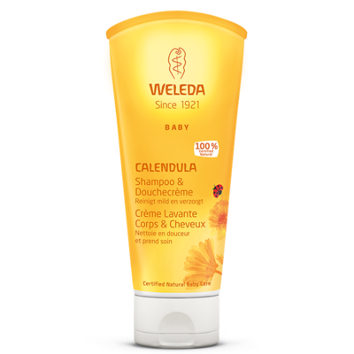 Weleda Baby Calendula Voordeelset Gezichtscrème + Shampoo & Douchecrème