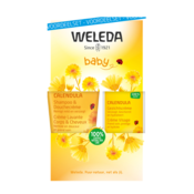 Weleda Baby Calendula Voordeelset Gezichtscrème + Shampoo & Douchecrème