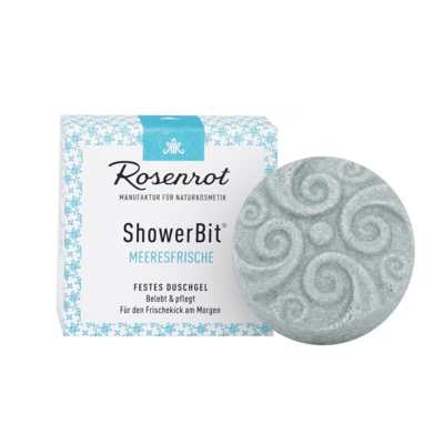 Rosenrot ShowerBit® Vaste Douchegel Zeefris 60g