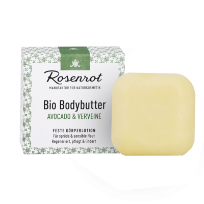 Rosenrot Vaste Bio Bodybutter Avocado & Verveine 70g