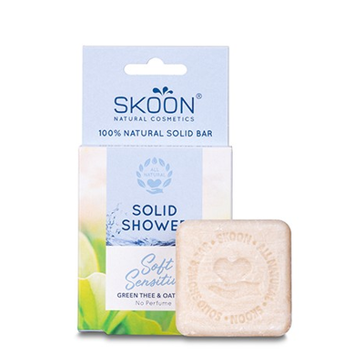 Skoon Solid Shower 'Soft Sensitive' 90g