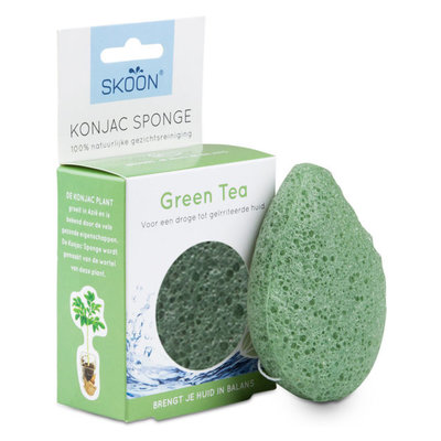 Skoon Konjac Sponge Green Tea