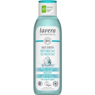 Lavera Basis Sensitiv Body Wash 2in1 250ml/Refill