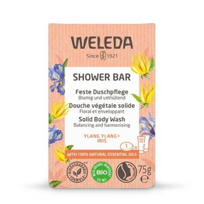 Weleda Shower Bar Ylang Ylang + Iris 75g