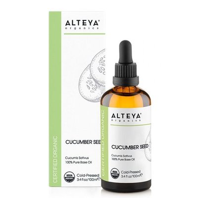 Alteya Organics Biologische Komkommerzaad Olie 50ml of 100ml