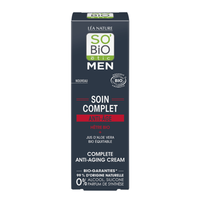 SO'BiO étic MEN Complete Anti-Aging Cream 50ml