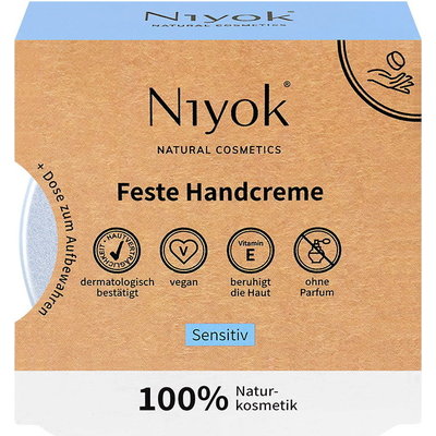 Niyok Vaste Handcrème Sensitiv 50g.