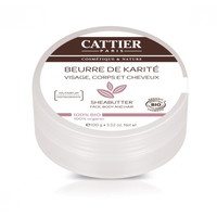 Cattier Biologische Sheabutter 20g of 100g