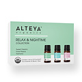 Alteya Organics Essential Oil Set Relax & Nighttime 3x5ml