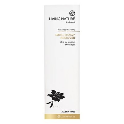 Living Nature Gentle Makeup Remover 120ml