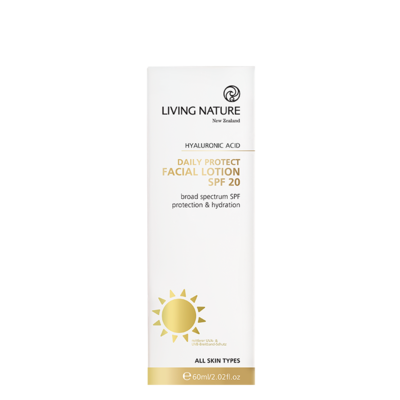 Living Nature Daily Protect Facial Lotion SPF20 60ml