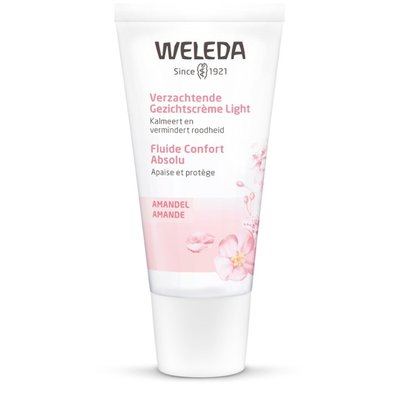 Weleda Amandel Verzachtende Gezichtscrème Light 30ml