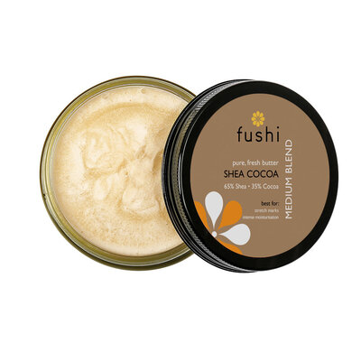 Fushi Wellbeing Shea Cacaoboter (Medium Textuur), 200gr